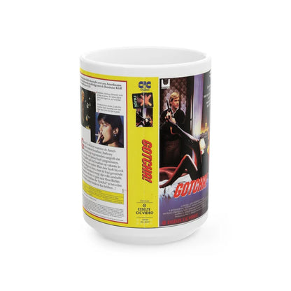 GOTCHA (VHS COVER) - White Coffee Mug-15oz-Go Mug Yourself