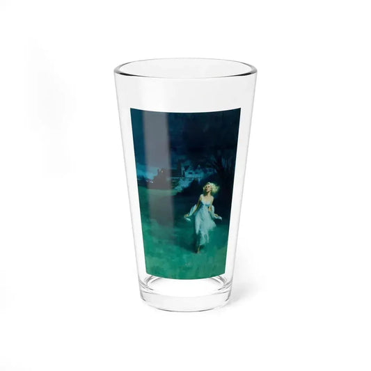 Gothic Romance Paperback Cover (1)_1 - Pint Glass 16oz 16oz - Go Mug Yourself