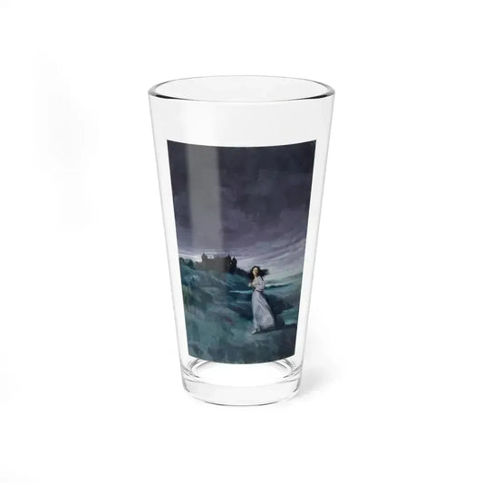 Gothic Romance Paperback Cover (2)_1 - Pint Glass 16oz 16oz - Go Mug Yourself