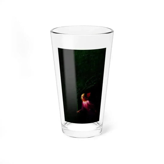 Gothic Romance Paperback Cover (4)_1 - Pint Glass 16oz 16oz - Go Mug Yourself