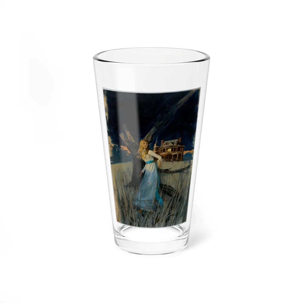 Gothic Romance Paperback Novel Cover_1 - Pint Glass 16oz-16oz-Go Mug Yourself