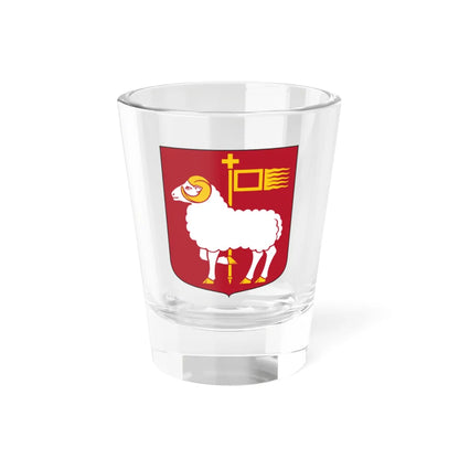 Gotland kommunvapen - Riksarkivet Sverige-vector (Sweden) (Coat of Arms) Shot Glass 1.5oz 1.5oz - Go Mug Yourself