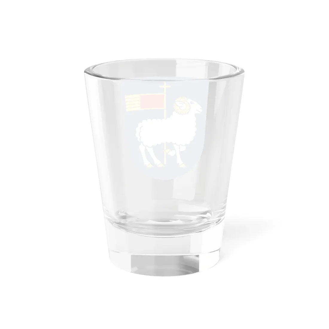 Gotland vapen (Sweden) (Coat of Arms) Shot Glass 1.5oz - Go Mug Yourself