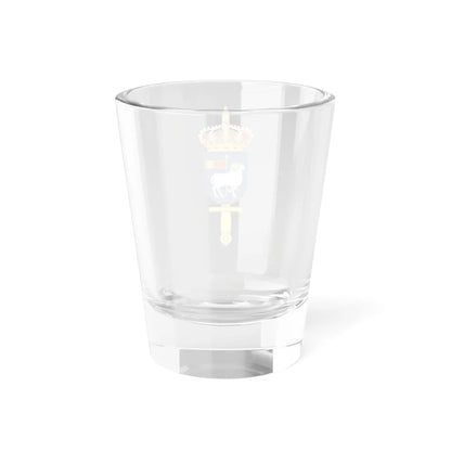 Gotlands militärdistriktsstab vapen (Sweden) (Coat of Arms) Shot Glass 1.5oz - Go Mug Yourself