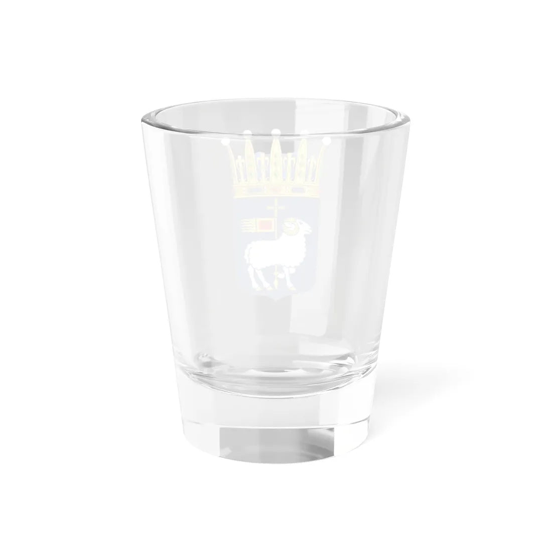Gotlands vapen crowned (Sweden) (Coat of Arms) Shot Glass 1.5oz - Go Mug Yourself