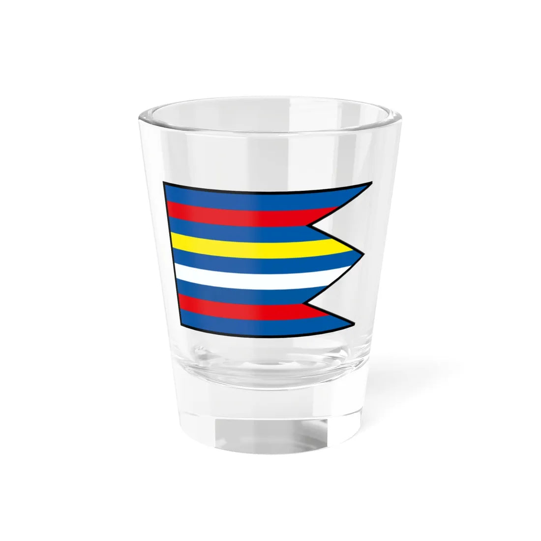 Gotovany Liptovsky Mikulas Flag (Slovakia) Shot Glass 1.5oz 1.5oz - Go Mug Yourself