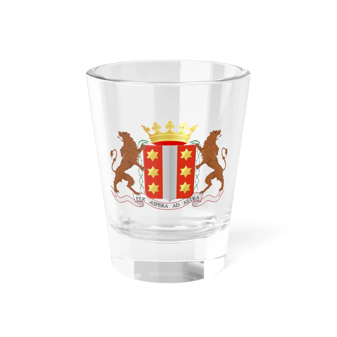 Gouda wapen (Netherlands) (Coat of Arms) Shot Glass 1.5oz 1.5oz - Go Mug Yourself