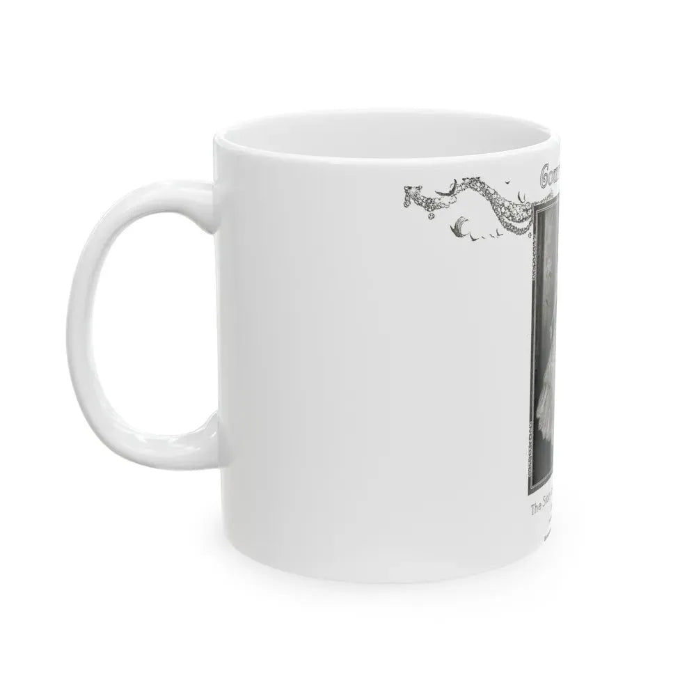 Gourting Molly, Ladies' Home Journal, July 1909 - White Coffee Mug - Go Mug Yourself
