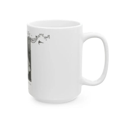 Gourting Molly, Ladies' Home Journal, July 1909 - White Coffee Mug - Go Mug Yourself