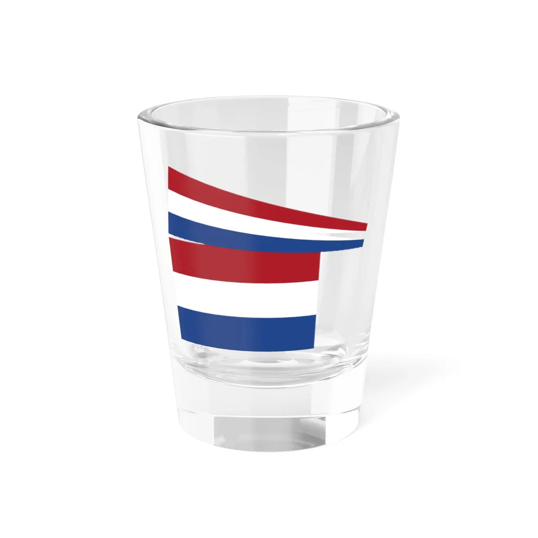 Gouverneur-Generaal Nederlands-Indië vlag en brede wimpel (Netherlands) Shot Glass 1.5oz 1.5oz - Go Mug Yourself