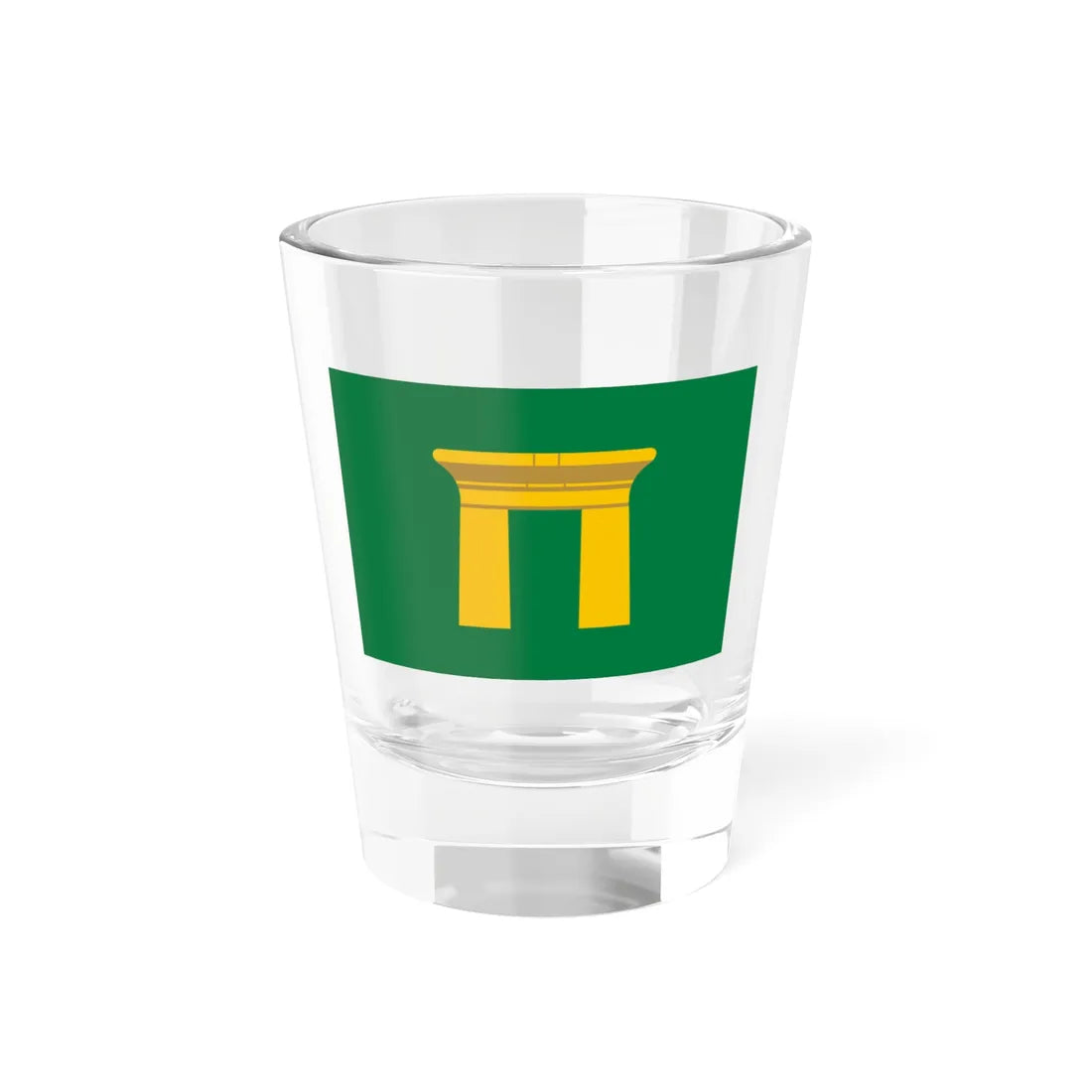 Governadorat de Qena flag (Egypt) Shot Glass 1.5oz 1.5oz - Go Mug Yourself