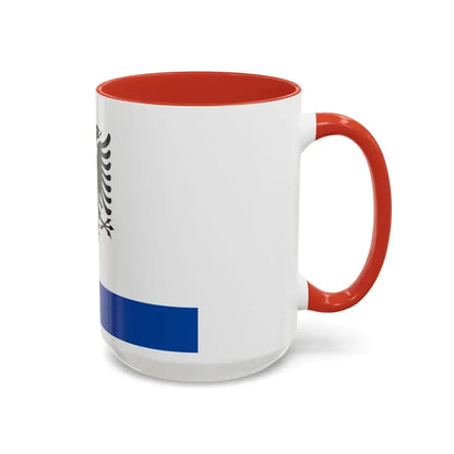 Government Ensign of Albania - Accent Coffee Mug - Go Mug Yourself