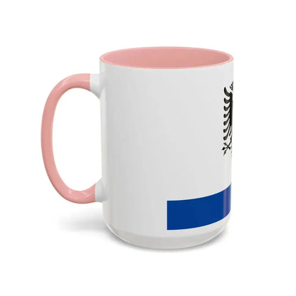 Government Ensign of Albania - Accent Coffee Mug - Go Mug Yourself