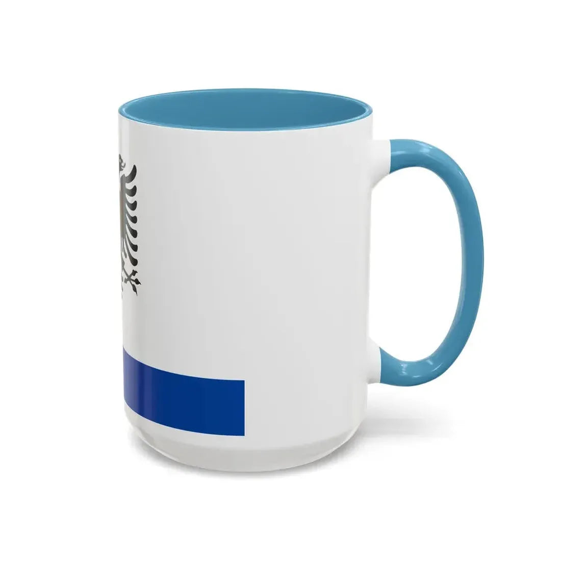 Government Ensign of Albania - Accent Coffee Mug - Go Mug Yourself