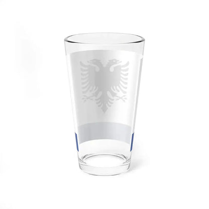 Government Ensign of Albania (Albania) Pint Glass 16oz - Go Mug Yourself