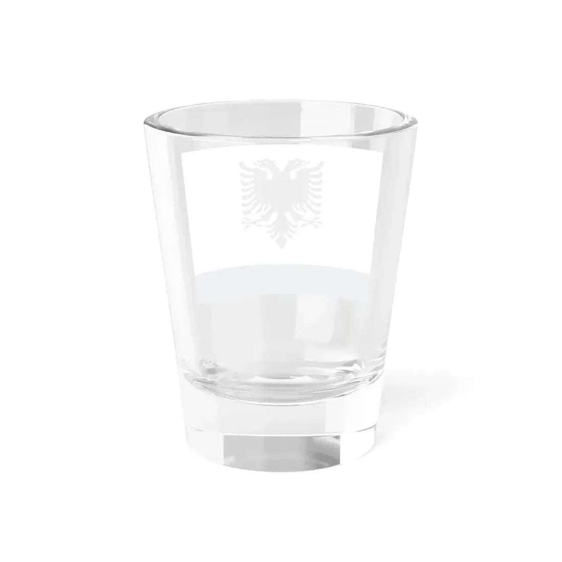 Government Ensign of Albania (Albania) Shot Glass 1.5oz - Go Mug Yourself