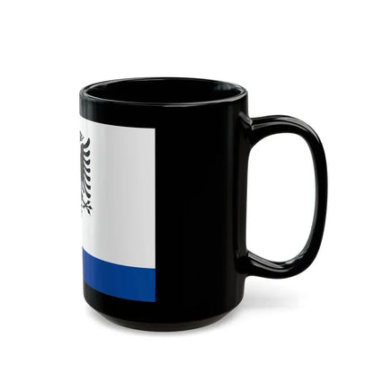 Government Ensign of Albania - Black Coffee Mug - Go Mug Yourself