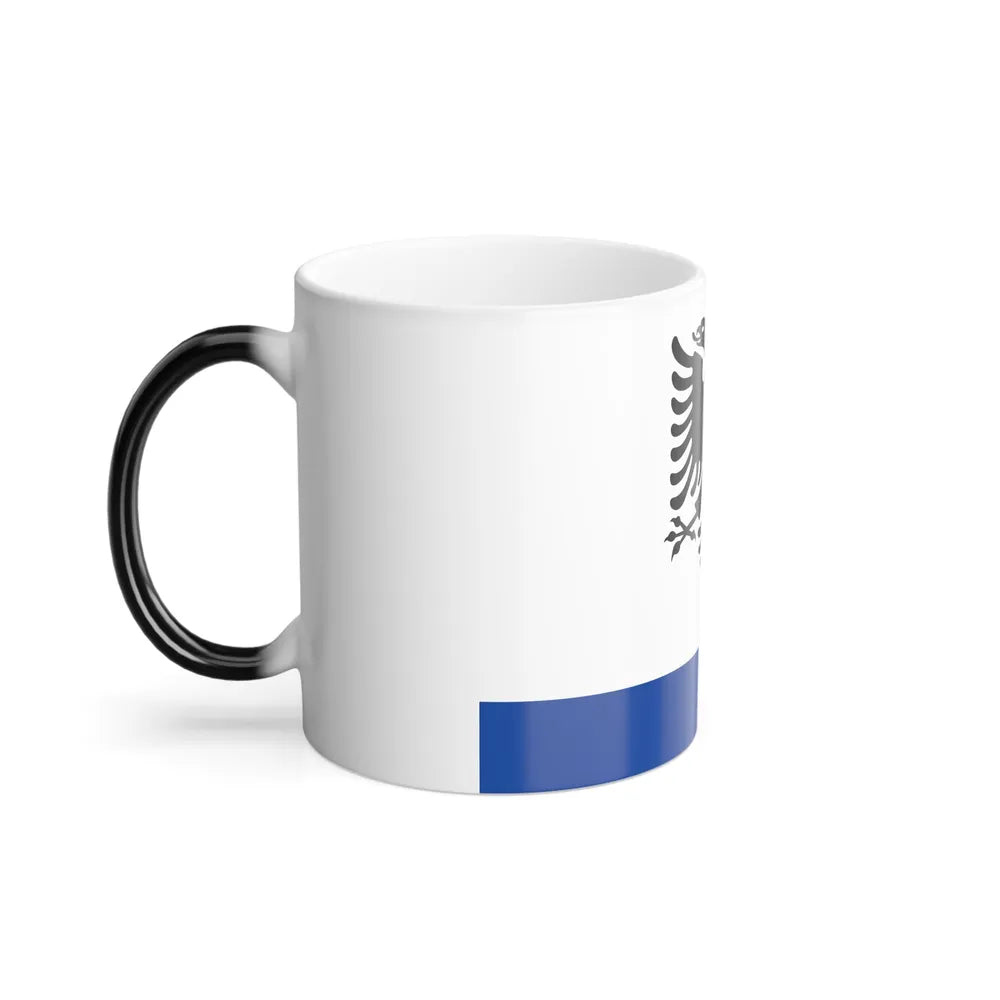 Government Ensign of Albania - Color Changing Coffee Mug-Go Mug Yourself