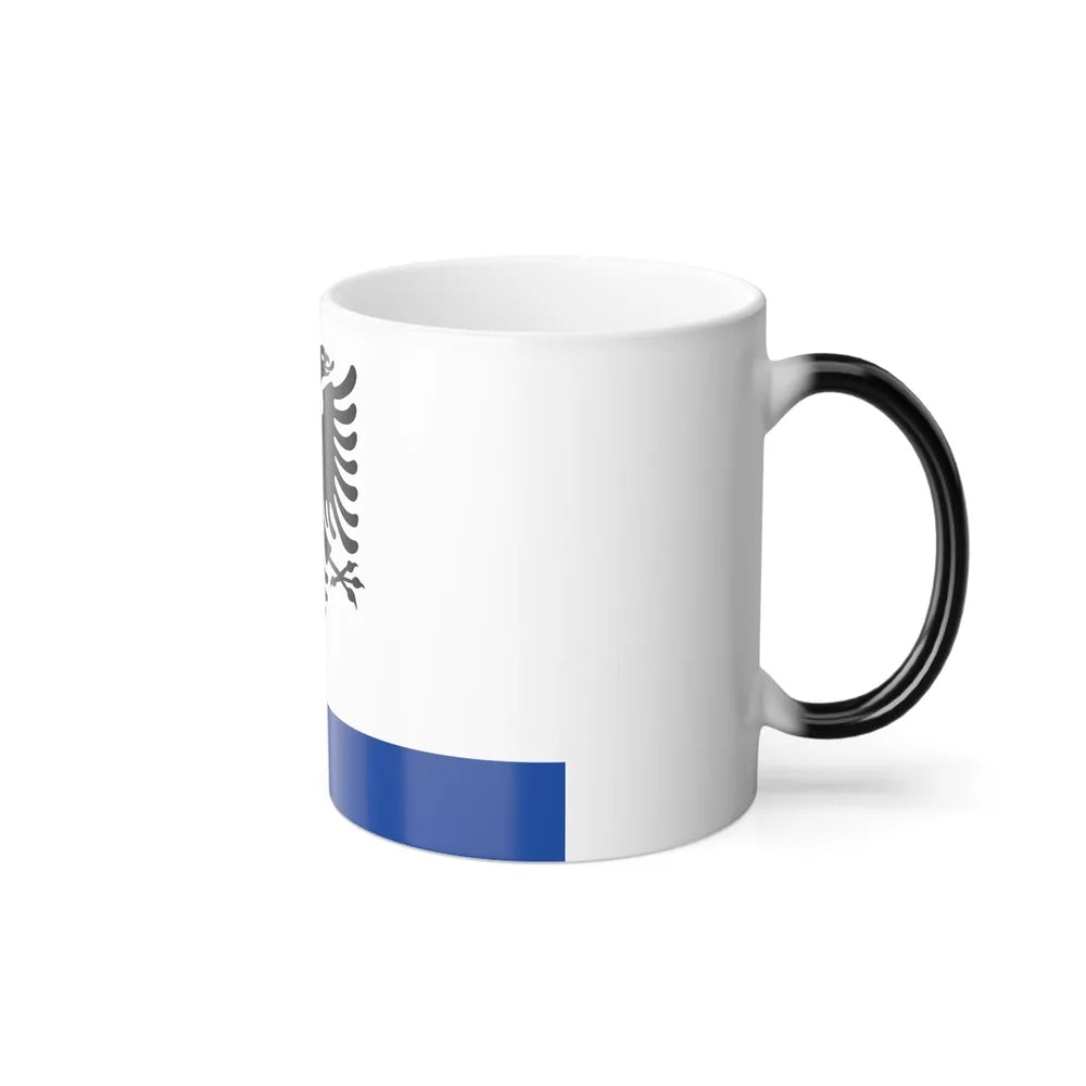 Government Ensign of Albania - Color Changing Coffee Mug-Go Mug Yourself