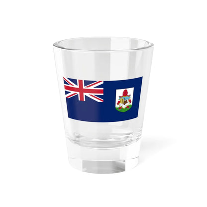 Government Ensign of Bermuda (United Kingdom) Shot Glass 1.5oz 1.5oz - Go Mug Yourself
