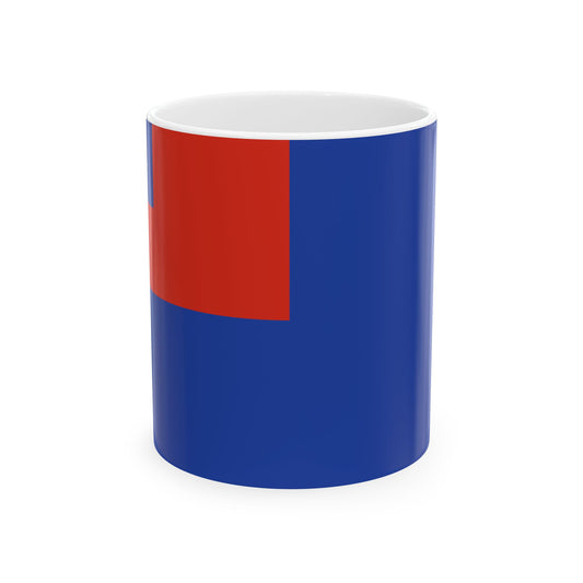 Government Ensign of Burma 1948-1974 (Myanmar) White Coffee Mug-11oz-Go Mug Yourself