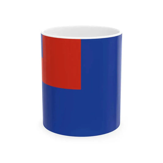 Government Ensign of Burma 1948-1974 (Myanmar) White Coffee Mug 11oz - Go Mug Yourself