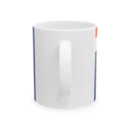Government Ensign of India (India) White Coffee Mug - Go Mug Yourself