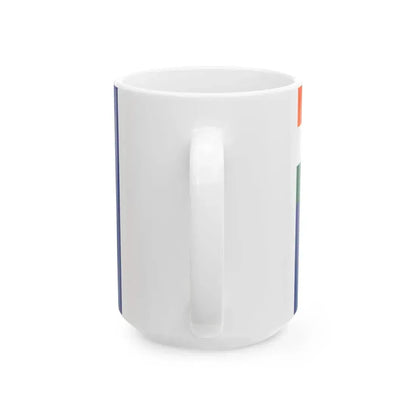 Government Ensign of India (India) White Coffee Mug - Go Mug Yourself