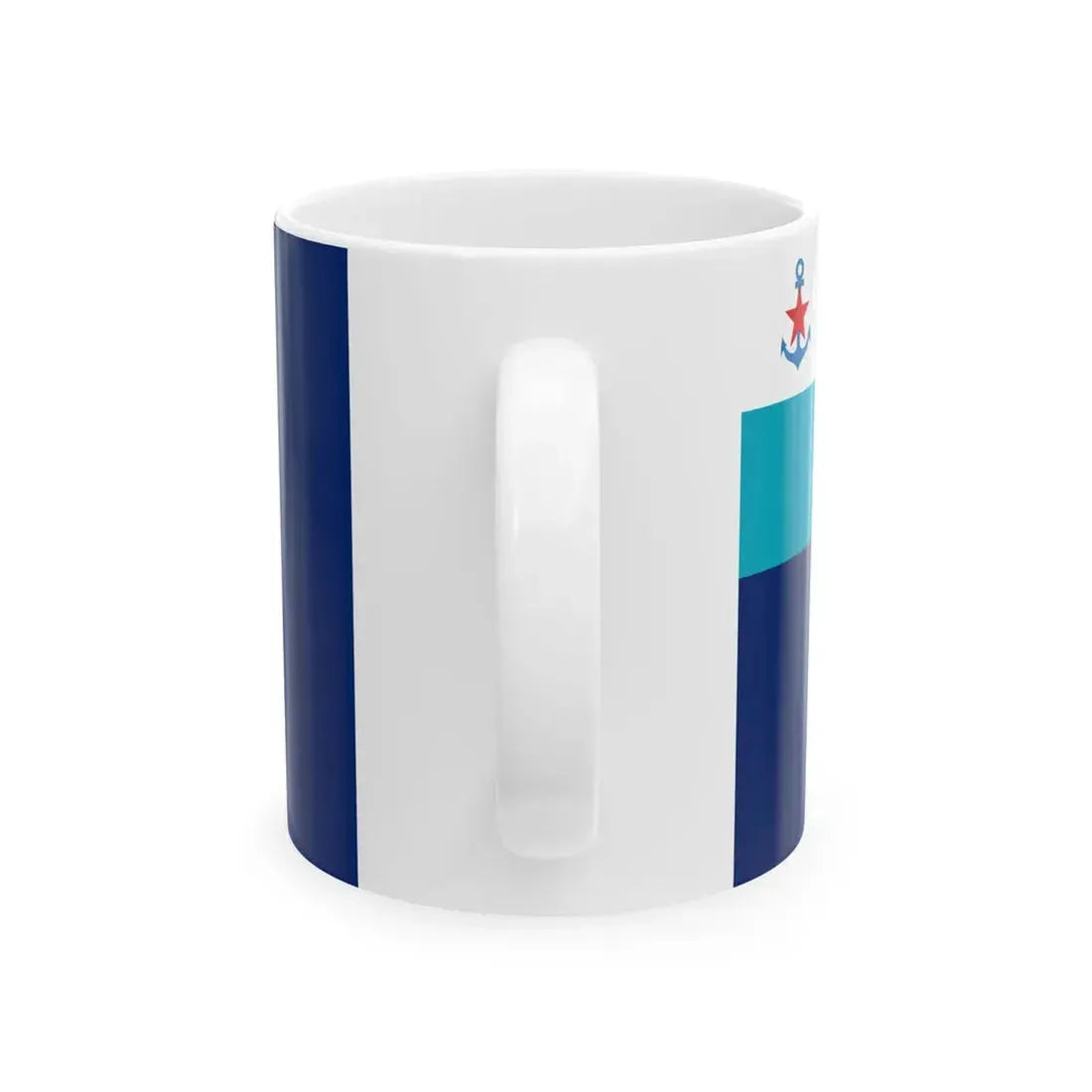 Government Ensign of Kazakhstan (Kazakhstan) White Coffee Mug - Go Mug Yourself