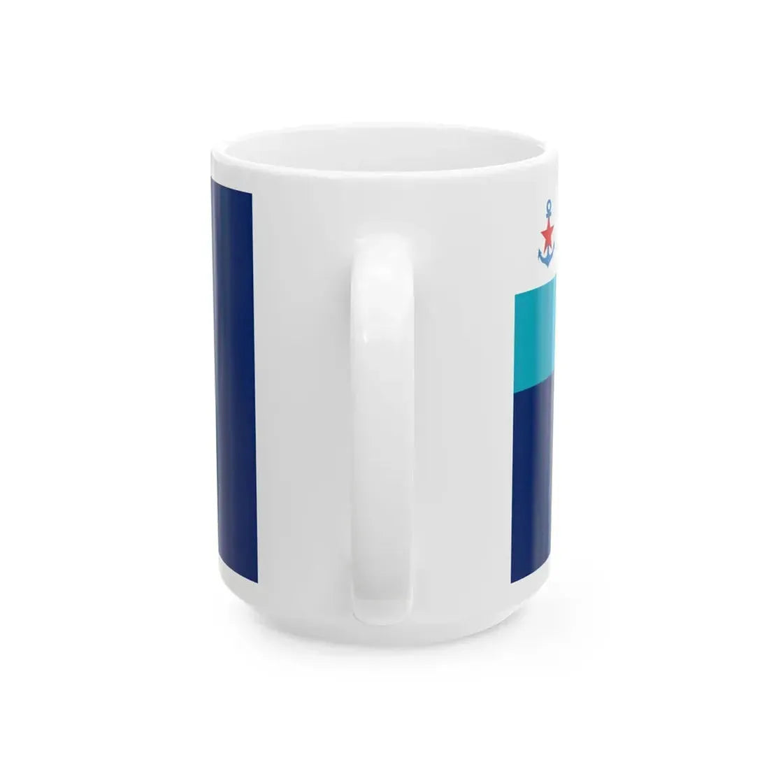 Government Ensign of Kazakhstan (Kazakhstan) White Coffee Mug - Go Mug Yourself