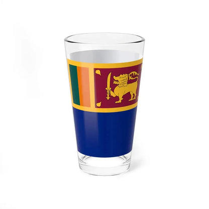 Government Ensign of Sri Lanka (Sri Lanka) Pint Glass 16oz - Go Mug Yourself