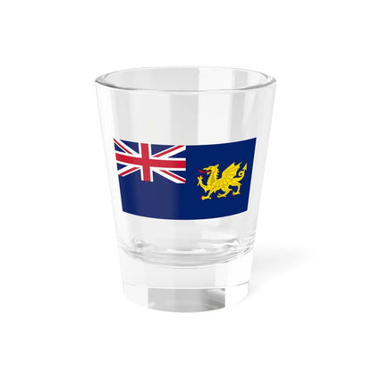 Government Ensign of Wales (United Kingdom) Shot Glass 1.5oz 1.5oz - Go Mug Yourself
