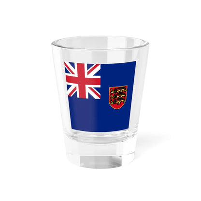 Government Jack of Jersey (United Kingdom) Shot Glass 1.5oz 1.5oz - Go Mug Yourself