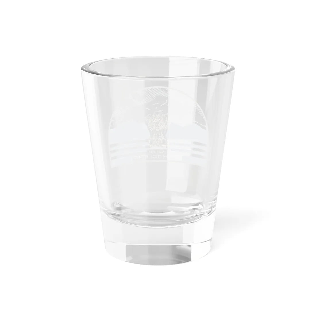 Government of Himachal Pradesh logo (India) (Coat of Arms) Shot Glass 1.5oz - Go Mug Yourself