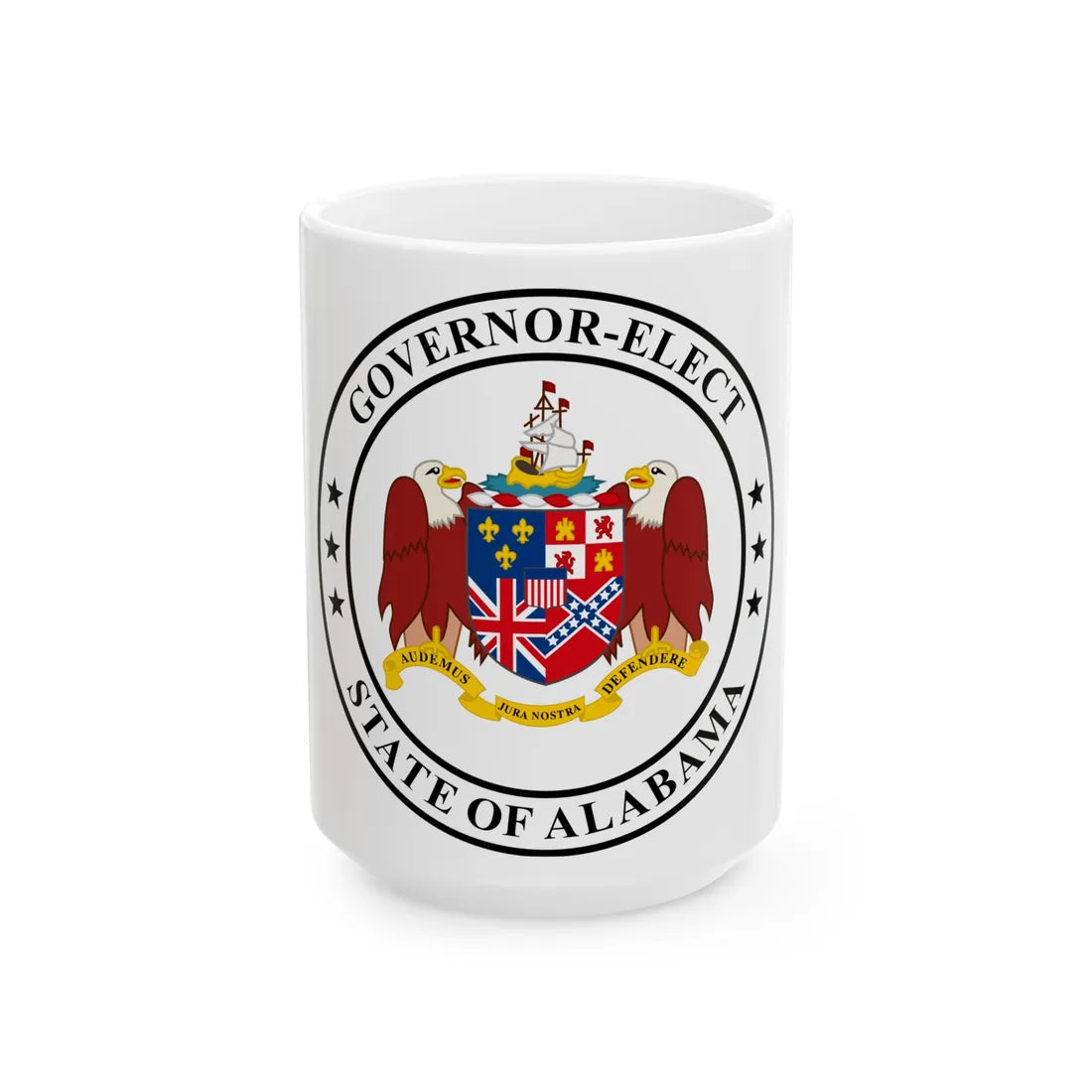 Governor Elect of Alabama - White Coffee Mug 15oz - Go Mug Yourself