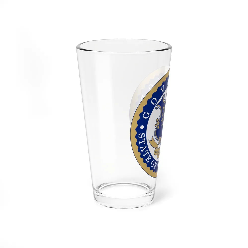 Governor of Connecticut - Pint Glass 16oz-Go Mug Yourself