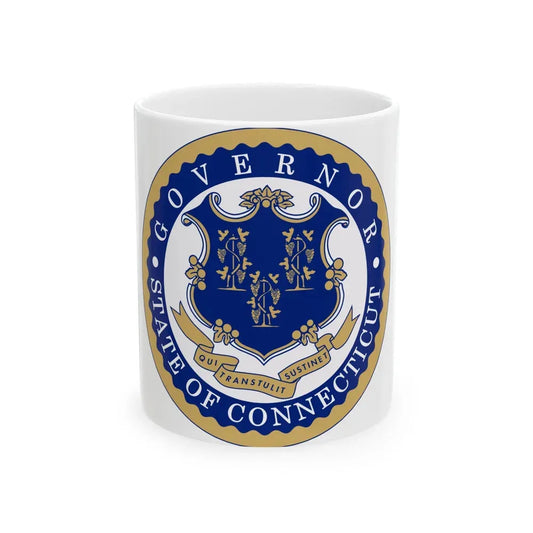 Governor of Connecticut - White Coffee Mug 11oz - Go Mug Yourself