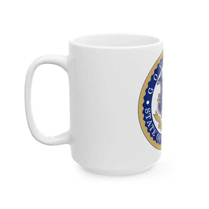 Governor of Connecticut - White Coffee Mug - Go Mug Yourself