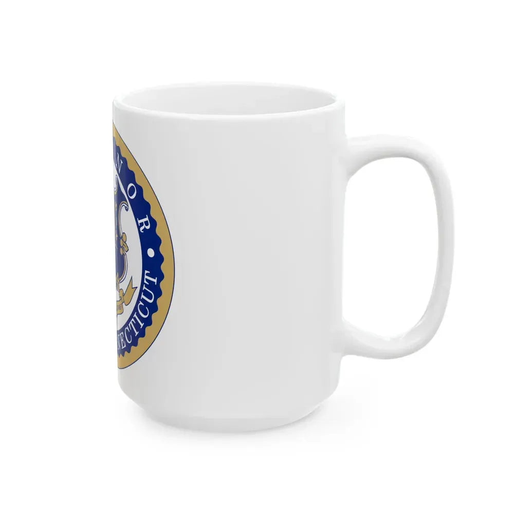 Governor of Connecticut - White Coffee Mug - Go Mug Yourself