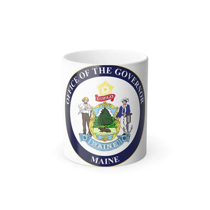 Governor of Maine - Color Changing Coffee Mug 11oz - Go Mug Yourself