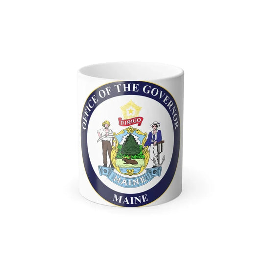 Governor of Maine - Color Changing Coffee Mug 11oz - Go Mug Yourself