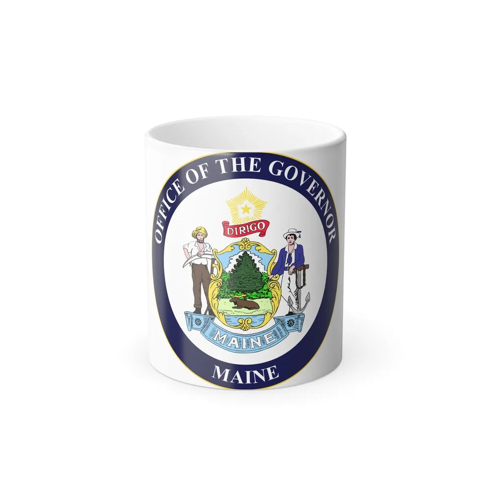 Governor of Maine - Color Changing Mug 11oz-11oz-Go Mug Yourself