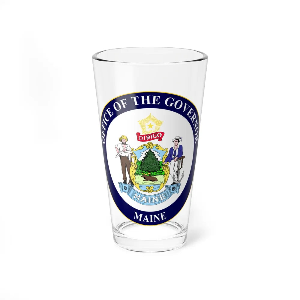 Governor of Maine - Pint Glass 16oz-16oz-Go Mug Yourself