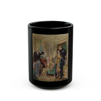 Gowns by Roberta (Pt. 1), Ladies' Home Journal, May 1933 - Black Coffee Mug 15oz - Go Mug Yourself