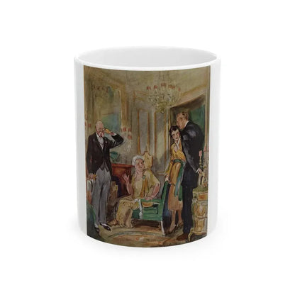 Gowns by Roberta (Pt. 1), Ladies' Home Journal, May 1933 - White Coffee Mug 11oz - Go Mug Yourself