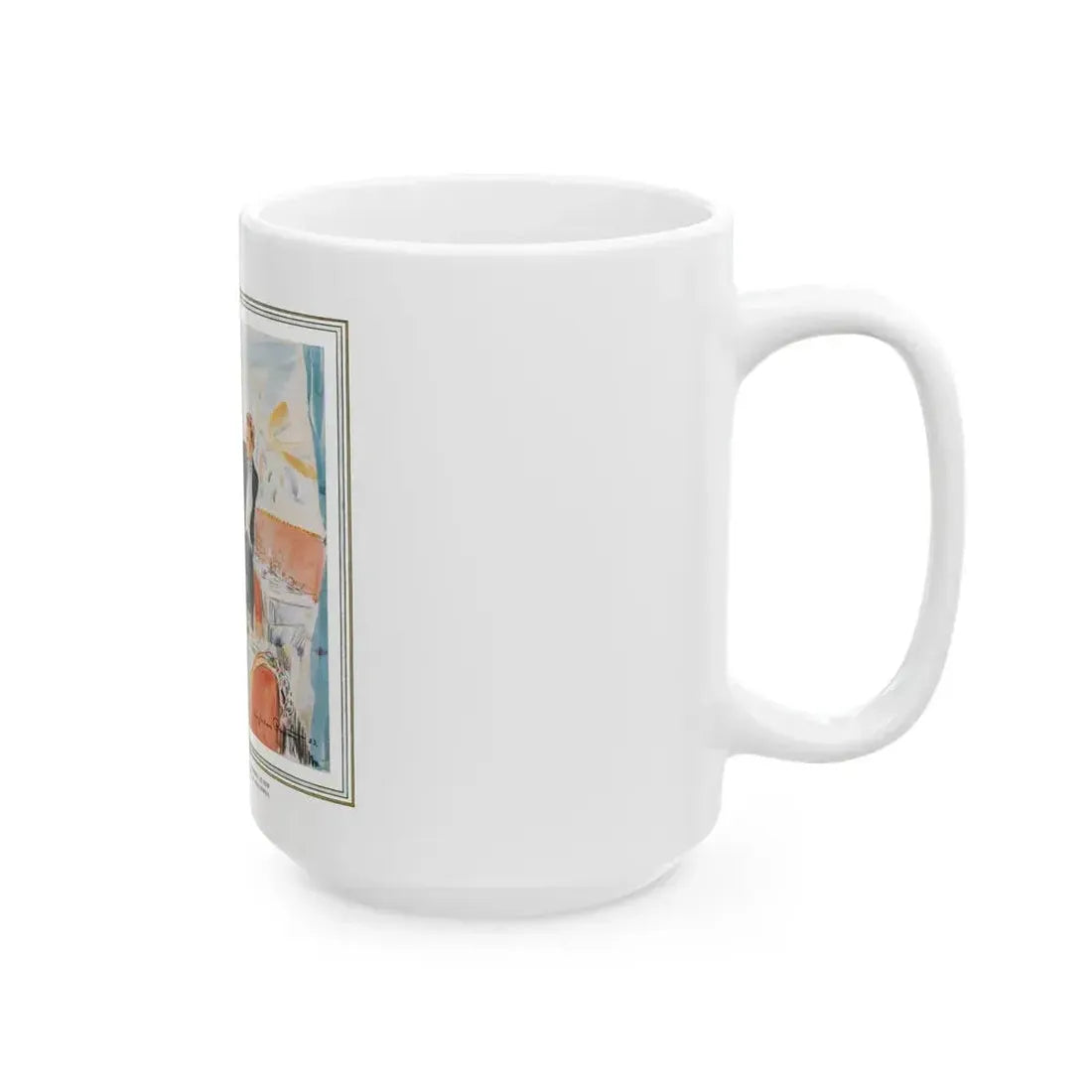 Gowns by Roberta (Pt. 2-1), Ladies' Home Journal, June 1933 - White Coffee Mug - Go Mug Yourself