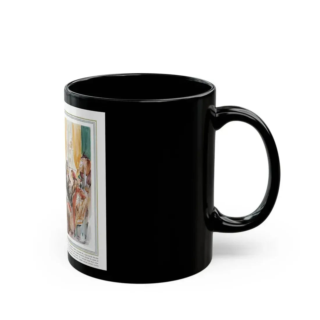 Gowns by Roberta (Pt. 2-2), Ladies' Home Journal, June 1933 - Black Coffee Mug - Go Mug Yourself