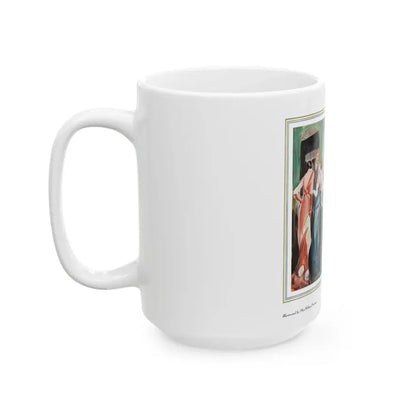 Gowns by Roberta (Pt. 2-2), Ladies' Home Journal, June 1933 - White Coffee Mug - Go Mug Yourself