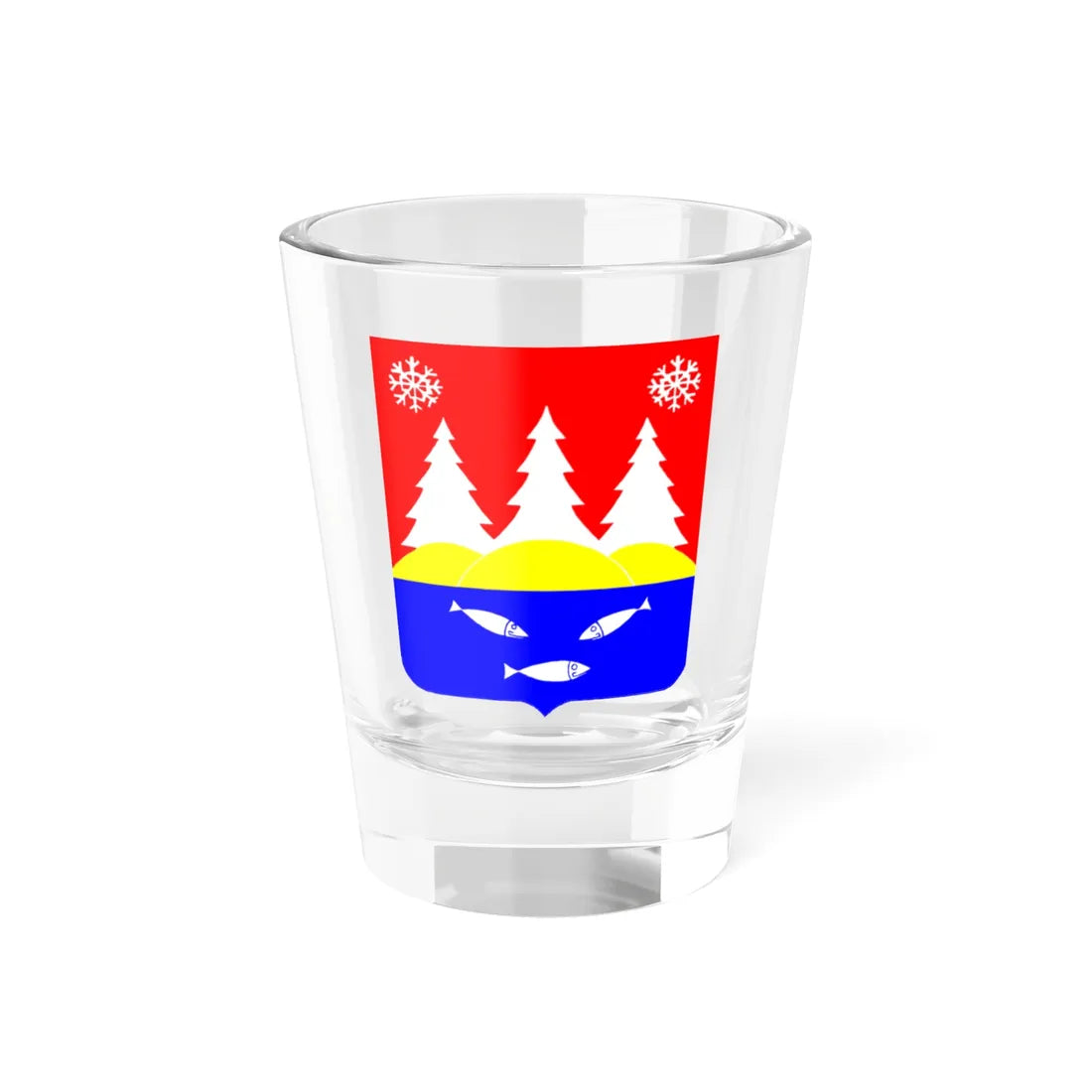 Gp toxovo (Russia) (Coat of Arms) Shot Glass 1.5oz 1.5oz - Go Mug Yourself