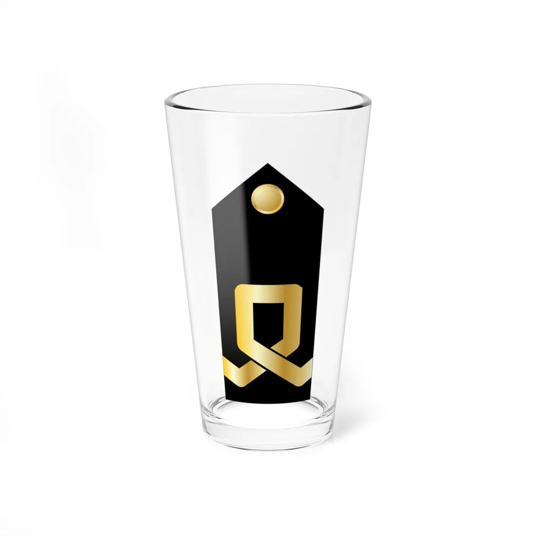 GR Navy ΣΕΑ (Cyprus) (Military Rank) Pint Glass 16oz 16oz - Go Mug Yourself